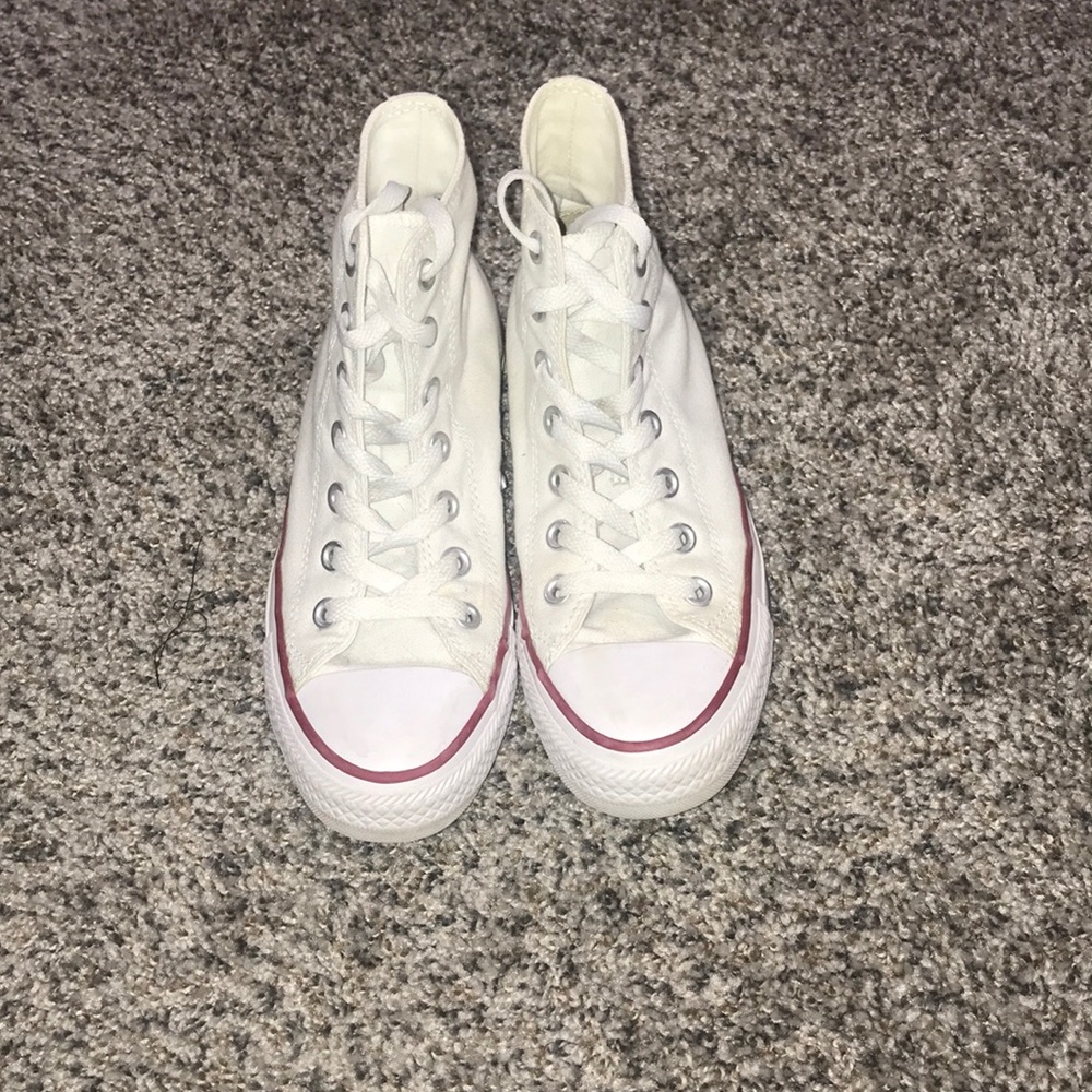 White high top converse
